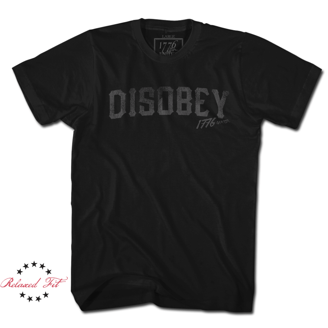 Disobey - Blacked Out (LIMITED) - Women's Relaxed Fit - 1776 United