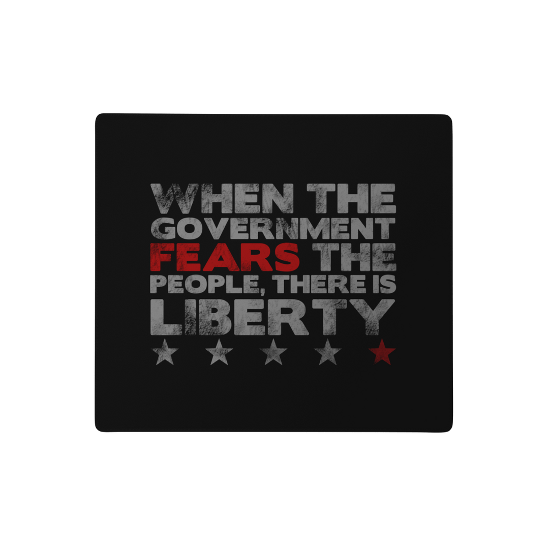 Fear The People Gaming mouse pad - 1776 United