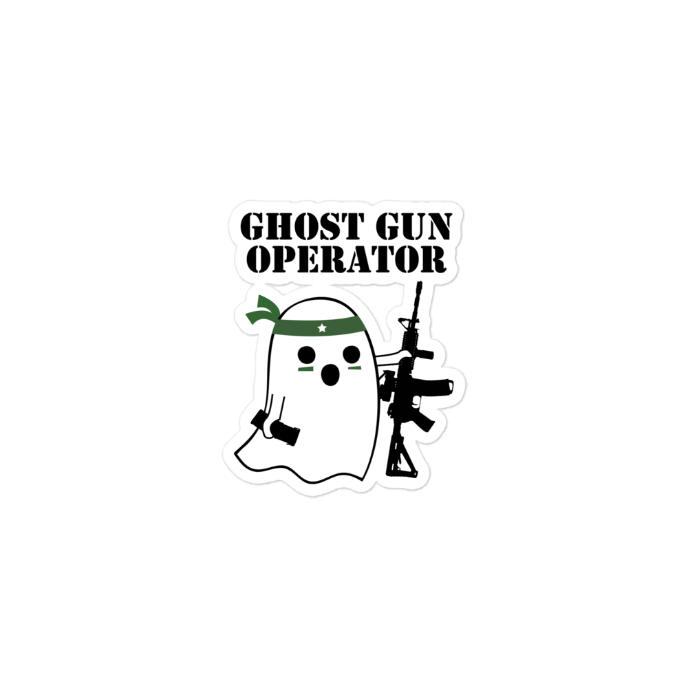 Ghost Gun Operator Sticker - 1776 United