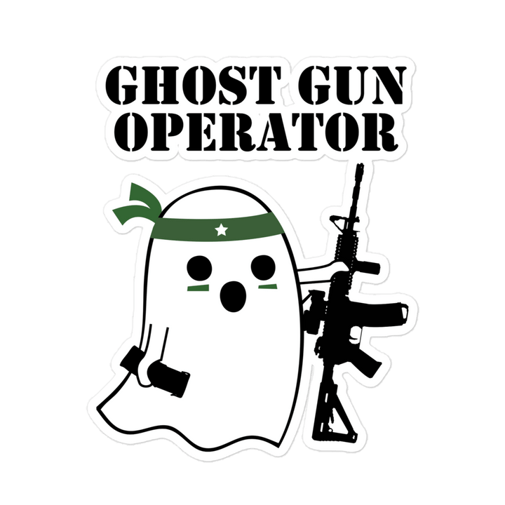 Ghost Gun Operator Sticker - 1776 United