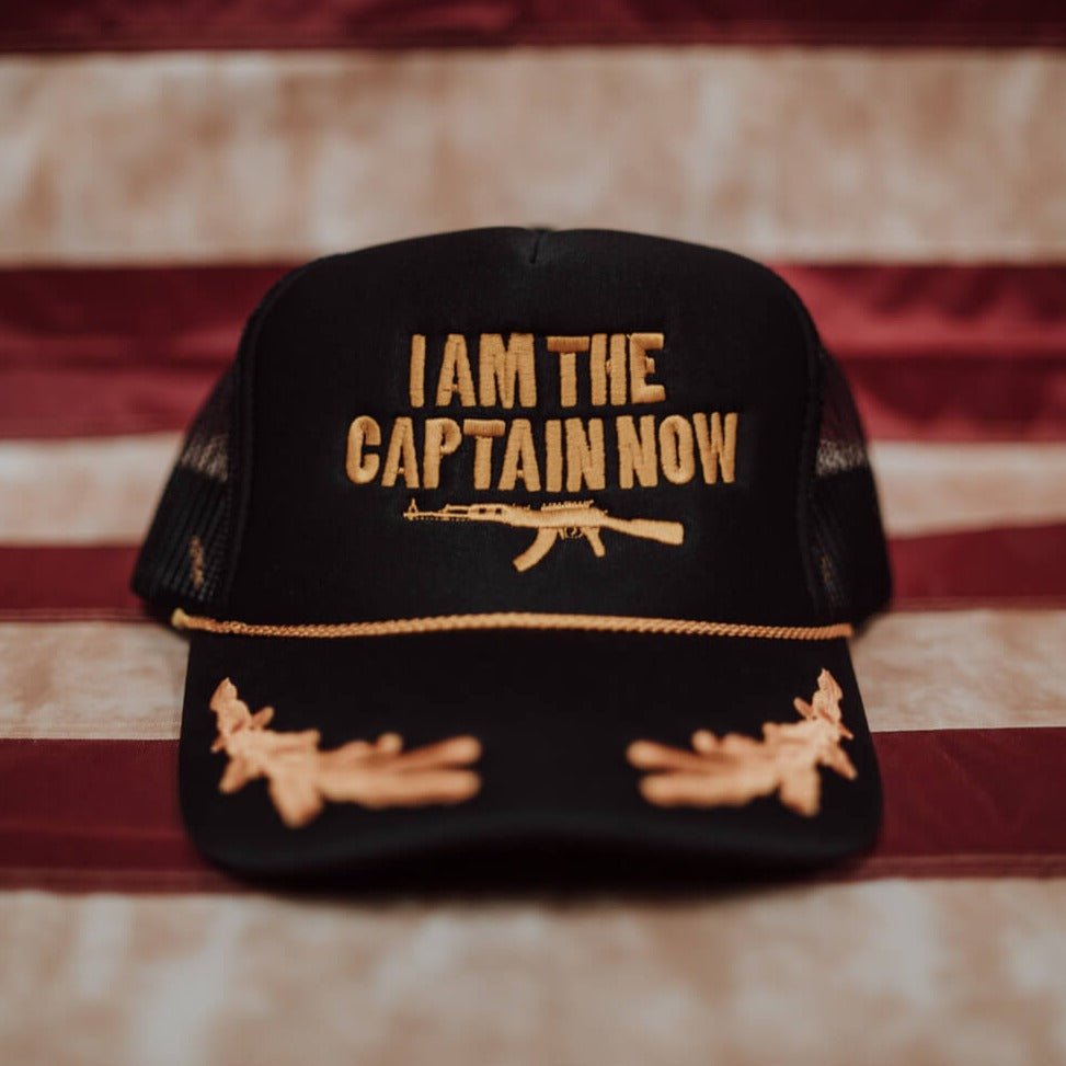 I AM THE CAPTAIN The Man Spot Hat - 1776 United