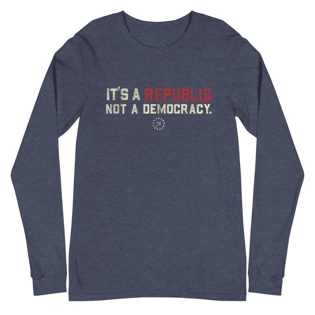 It's A Republic Long Sleeve Tee - 1776 United