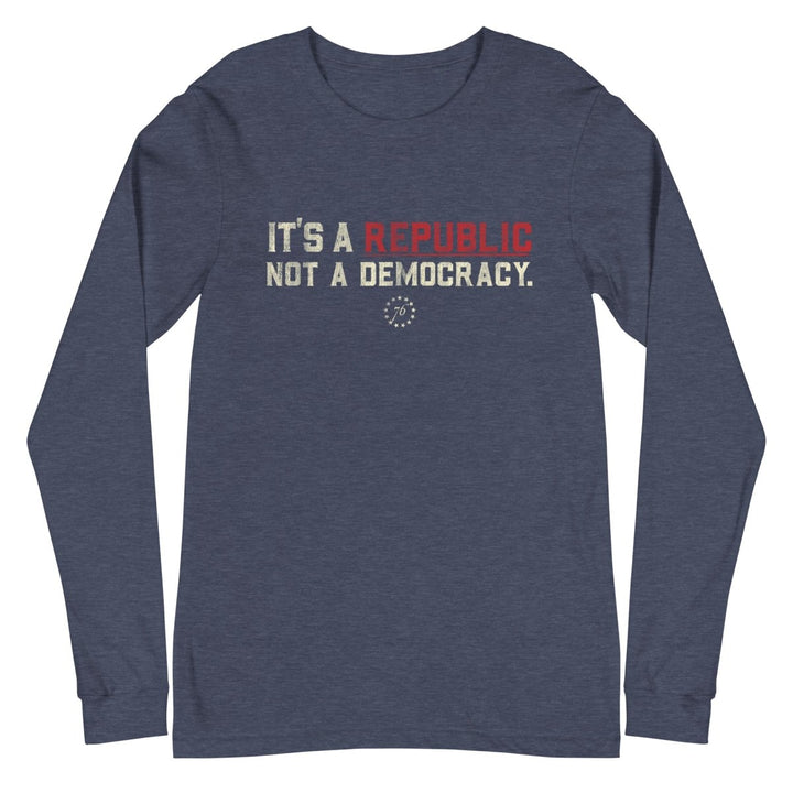 It's A Republic Long Sleeve Tee - 1776 United