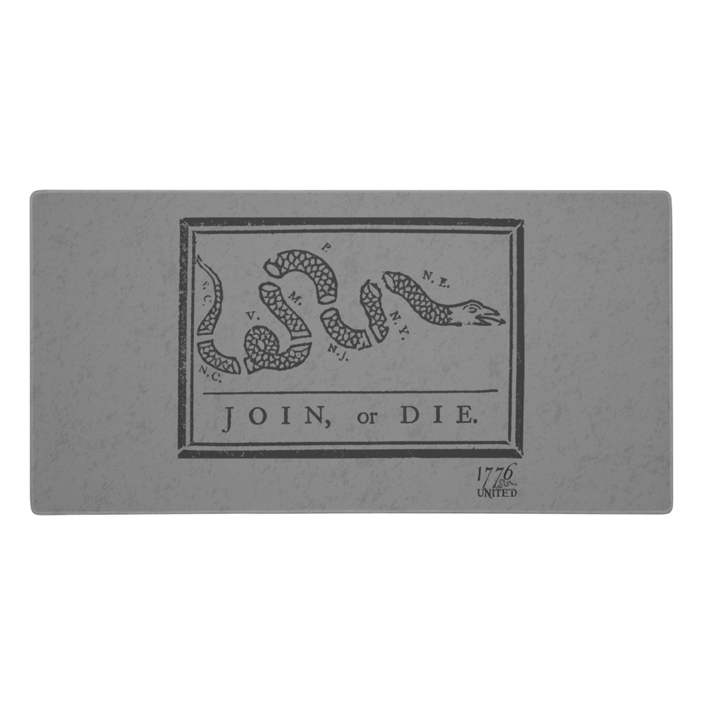 Join or Die Gaming mouse pad - 1776 United