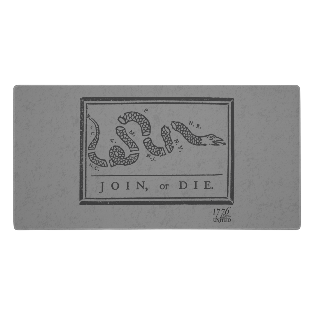 Join or Die Gaming mouse pad - 1776 United