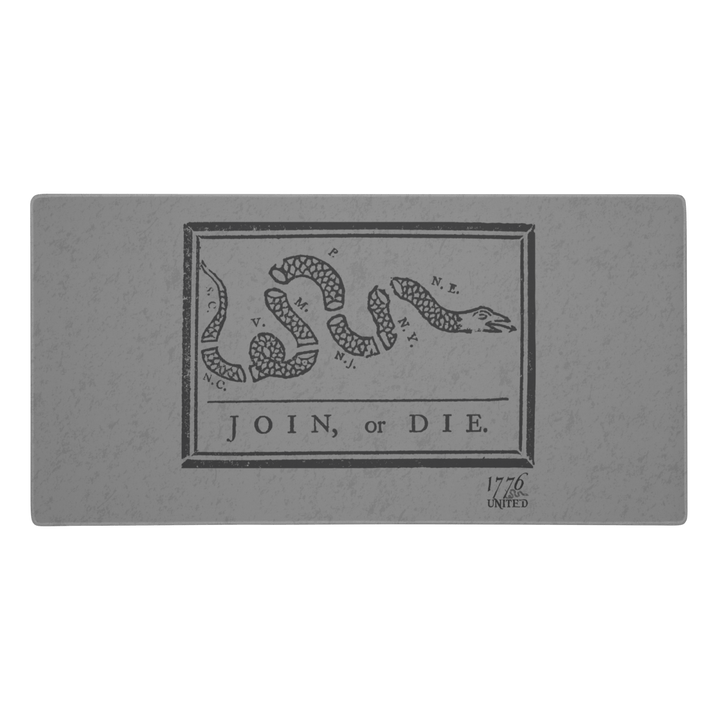 Join or Die Gaming mouse pad - 1776 United