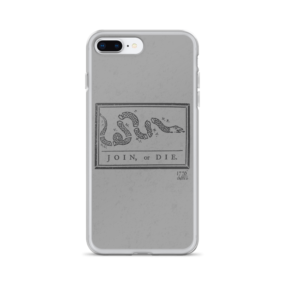 Join or Die iPhone Case - 1776 United