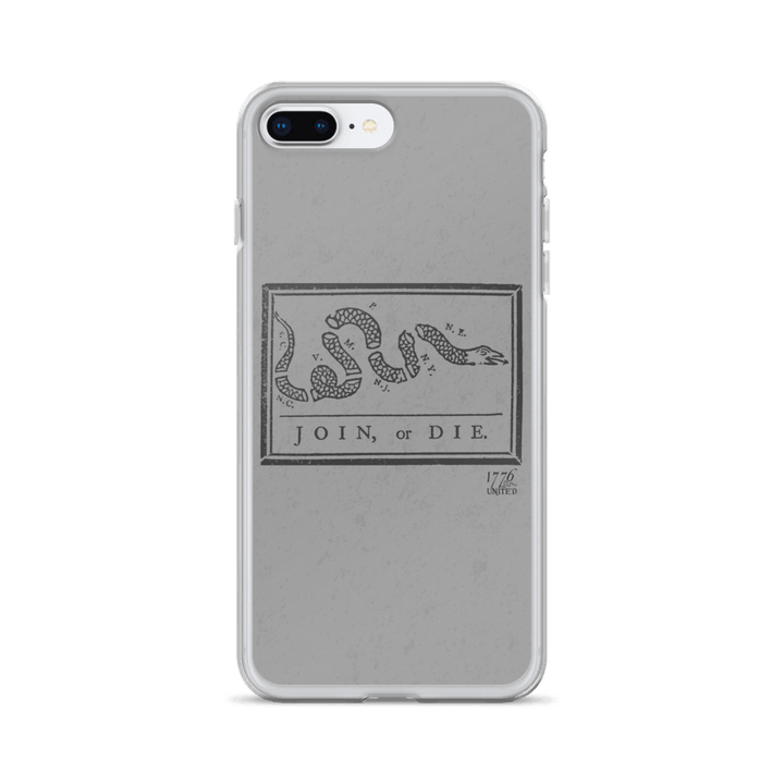 Join or Die iPhone Case - 1776 United