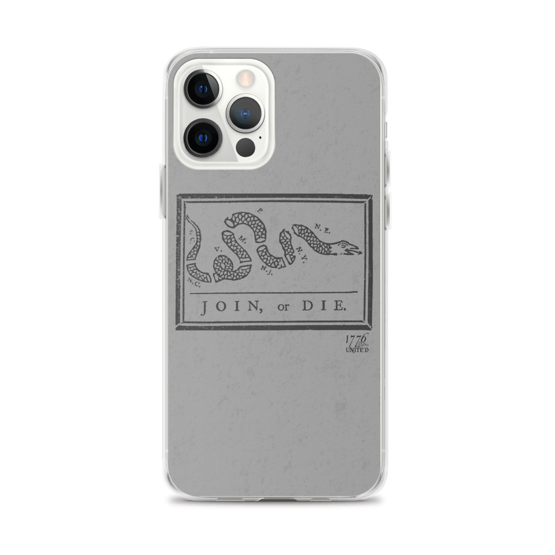 Join or Die iPhone Case - 1776 United