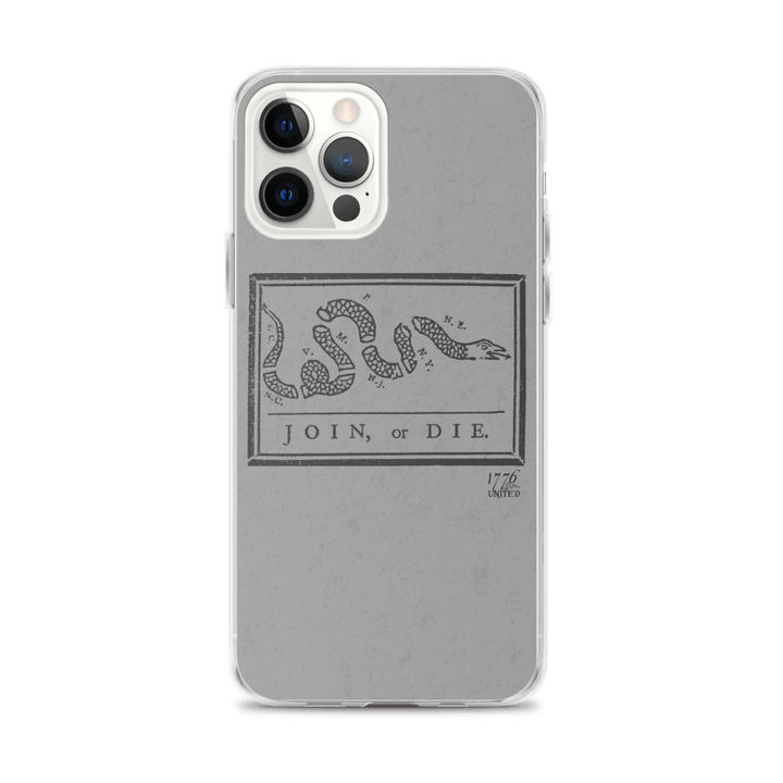 Join or Die iPhone Case - 1776 United