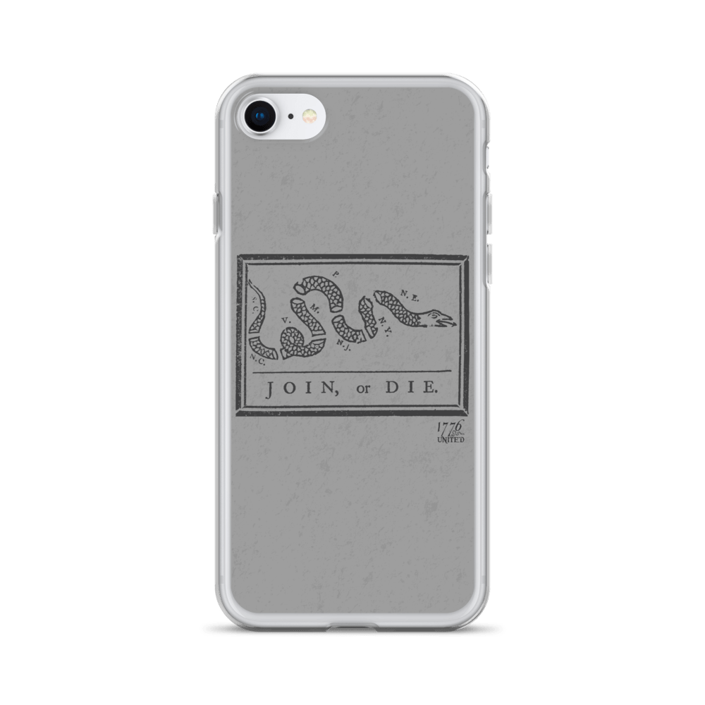 Join or Die iPhone Case - 1776 United