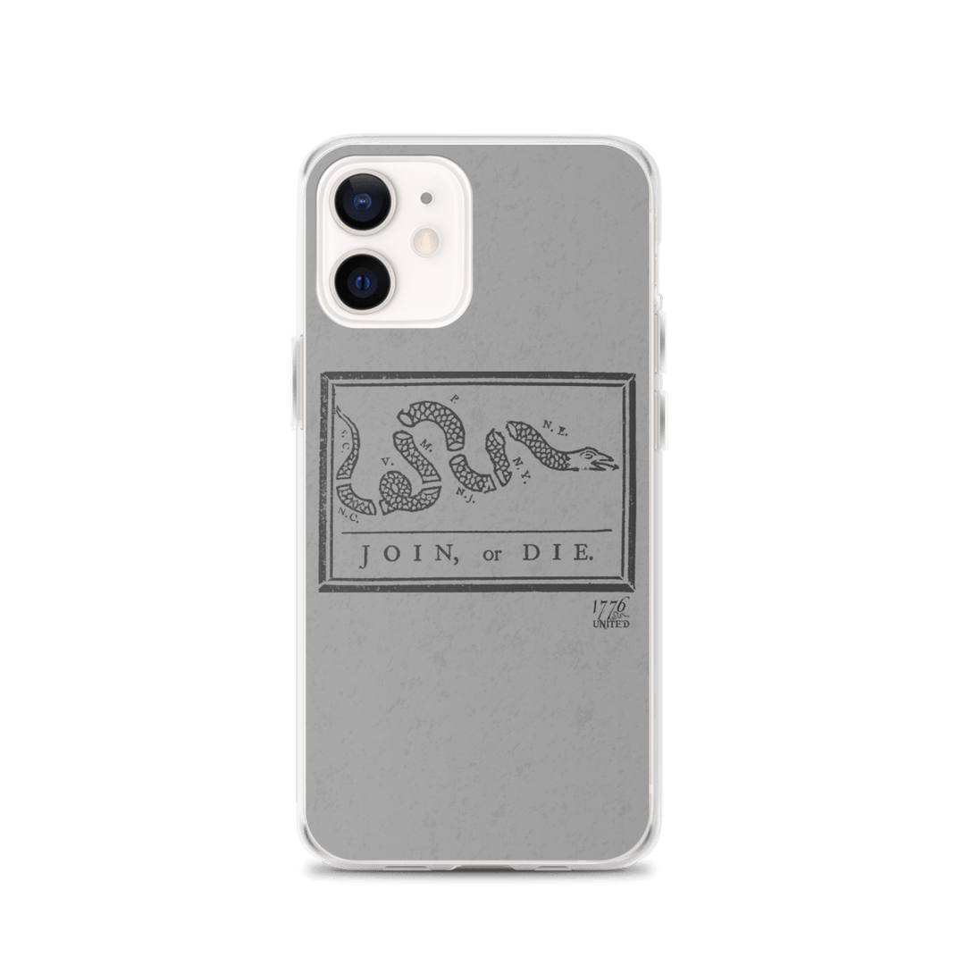 Join or Die iPhone Case - 1776 United