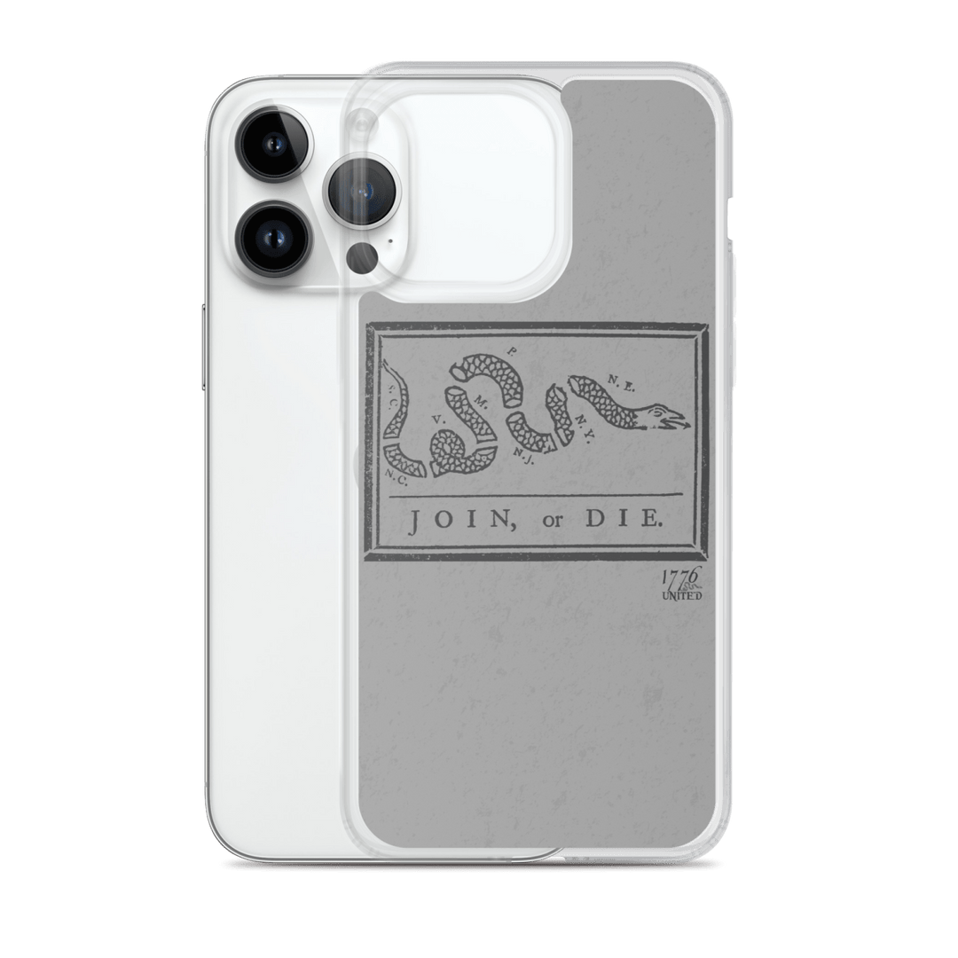 Join or Die iPhone Case - 1776 United