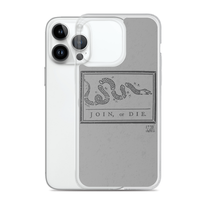 Join or Die iPhone Case - 1776 United