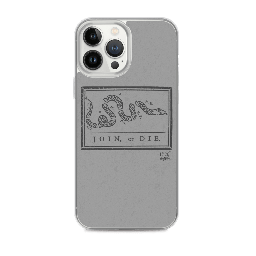 Join or Die iPhone Case - 1776 United