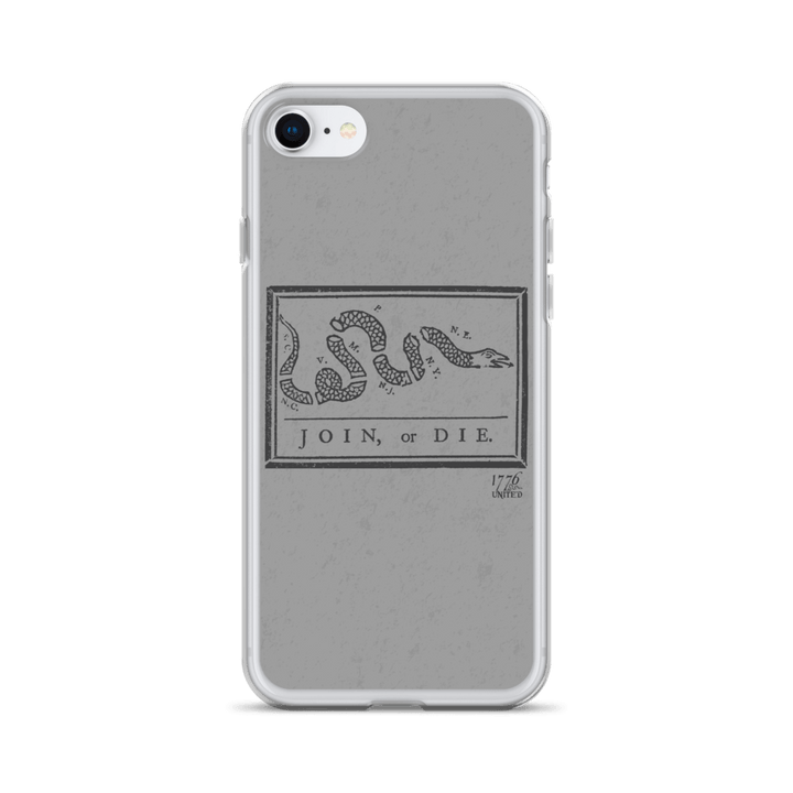 Join or Die iPhone Case - 1776 United