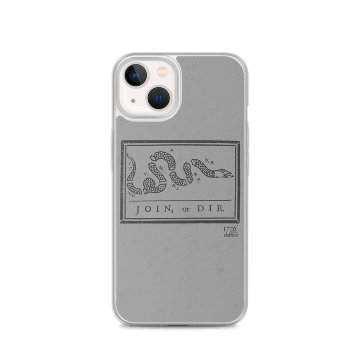 Join or Die iPhone Case - 1776 United