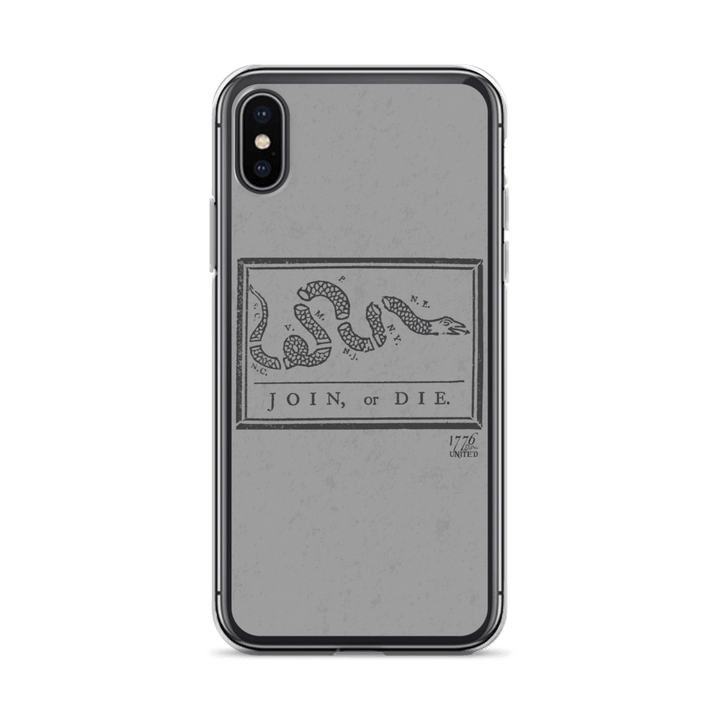 Join or Die iPhone Case - 1776 United