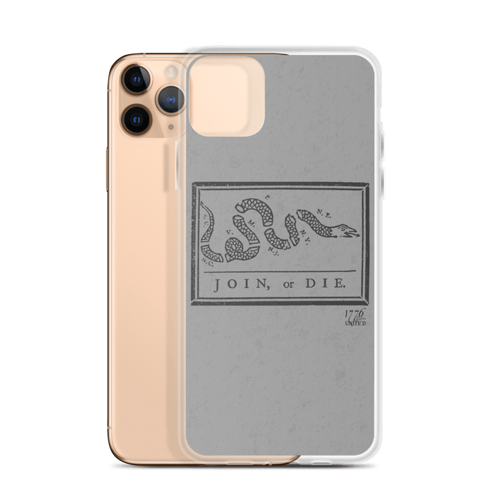 Join or Die iPhone Case - 1776 United