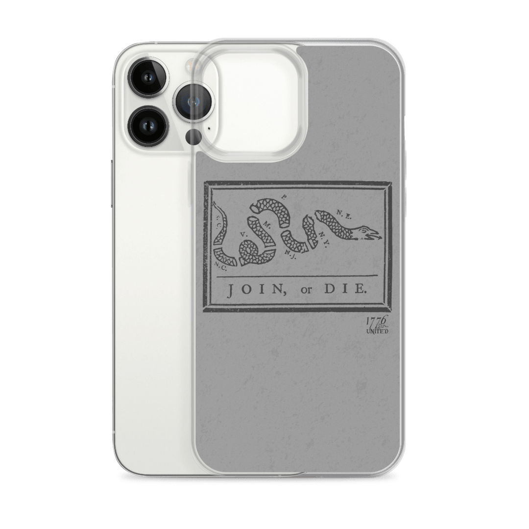 Join or Die iPhone Case - 1776 United