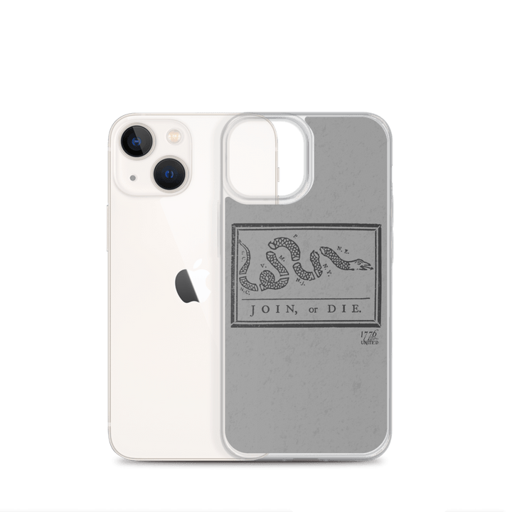 Join or Die iPhone Case - 1776 United