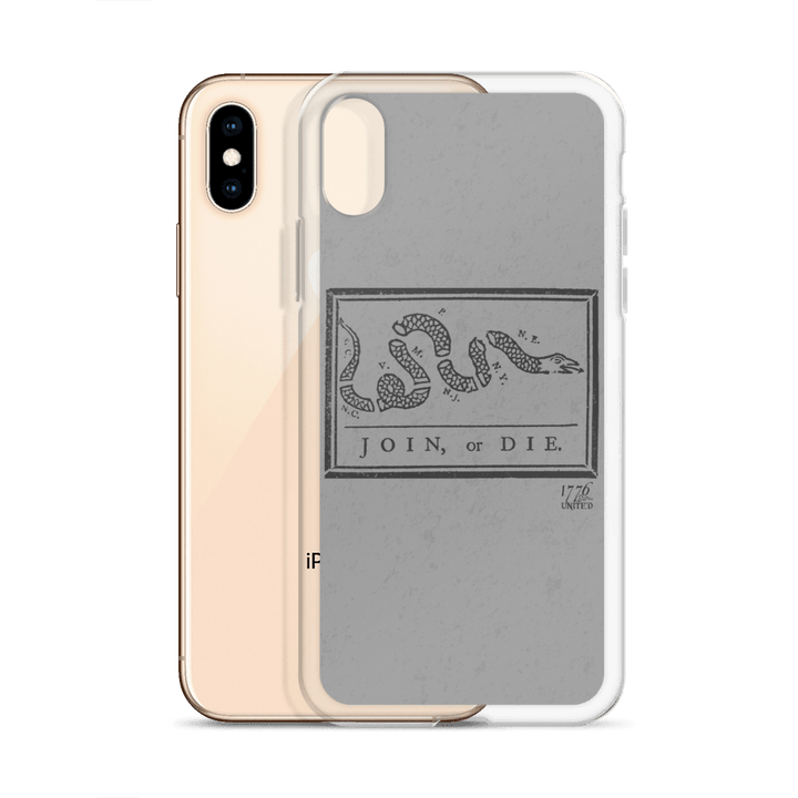 Join or Die iPhone Case - 1776 United