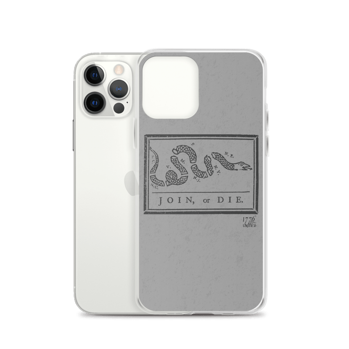 Join or Die iPhone Case - 1776 United