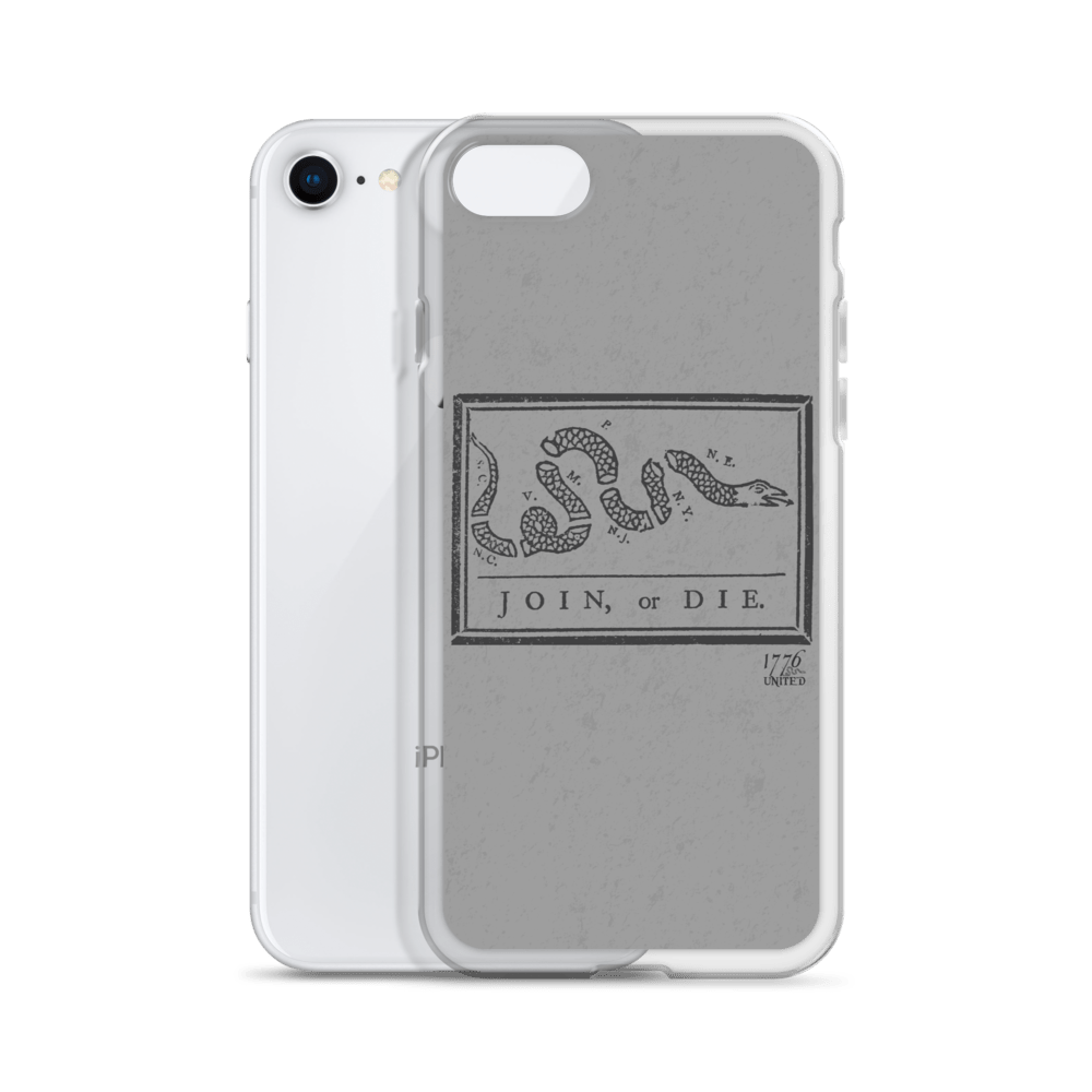 Join or Die iPhone Case - 1776 United