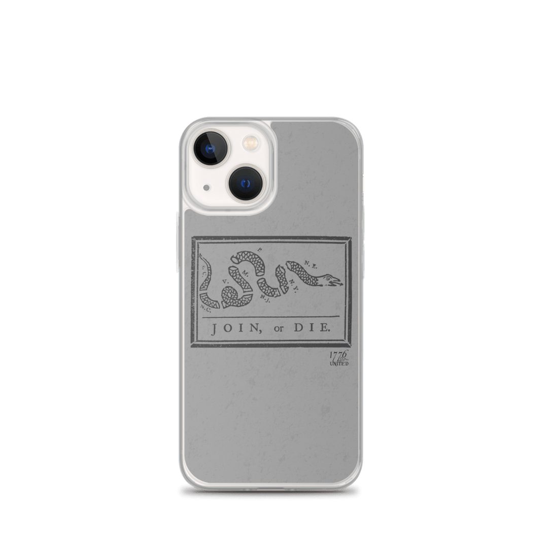 Join or Die iPhone Case - 1776 United