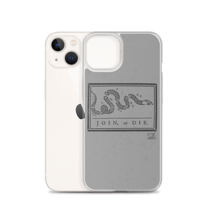 Join or Die iPhone Case - 1776 United