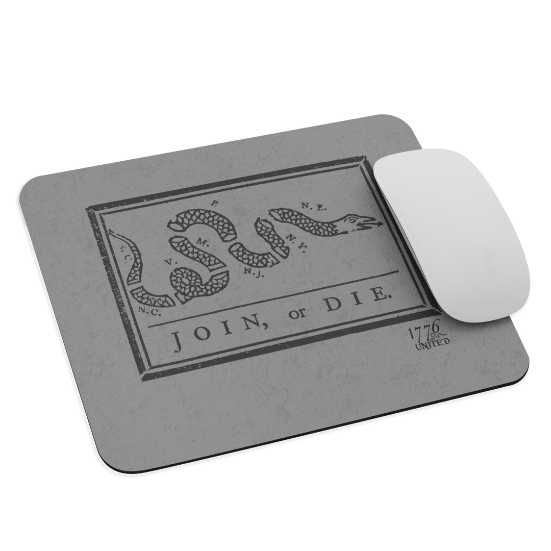 Join or Die Mouse pad - 1776 United