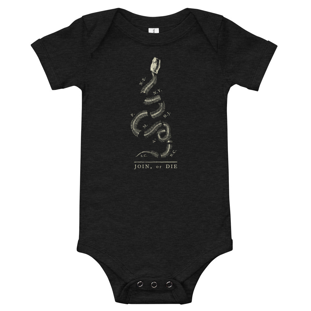 Join or Die Skeleton Onesie - 1776 United