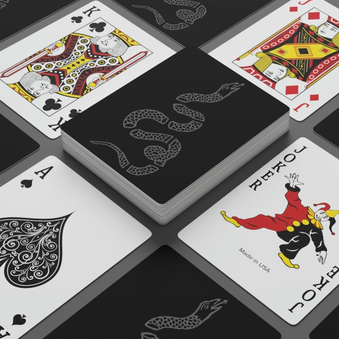 Join or Die Snake Poker Cards - 1776 United