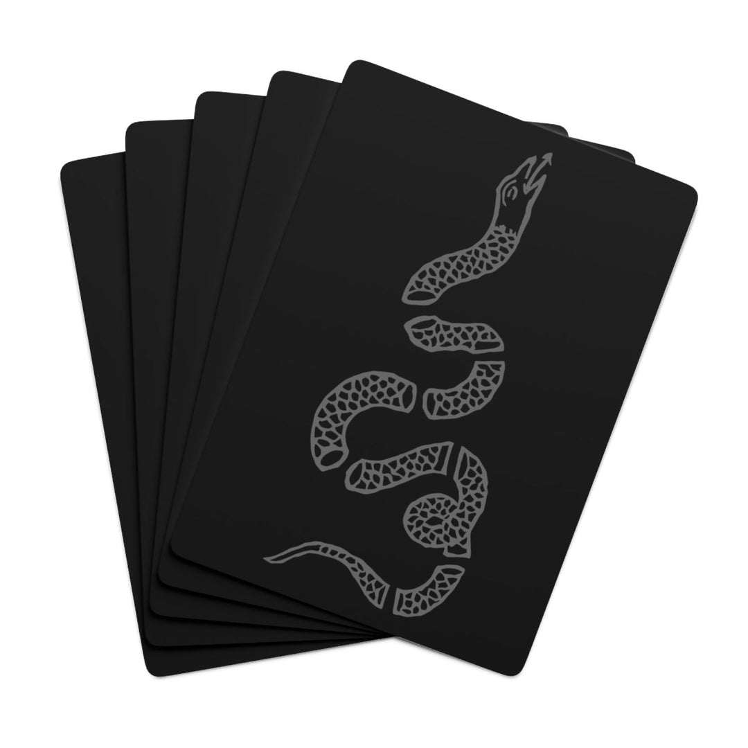 Join or Die Snake Poker Cards - 1776 United