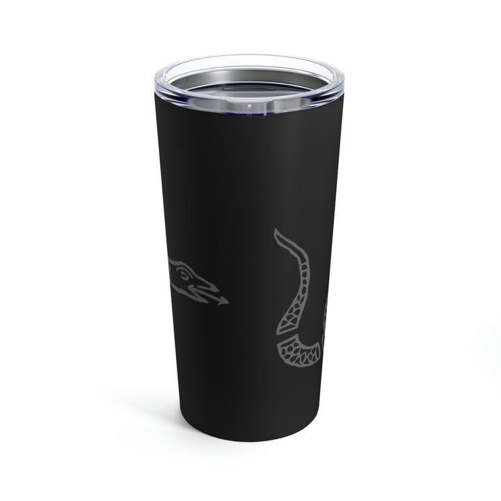 Join or Die Snake Tumbler 20oz (Black) - 1776 United