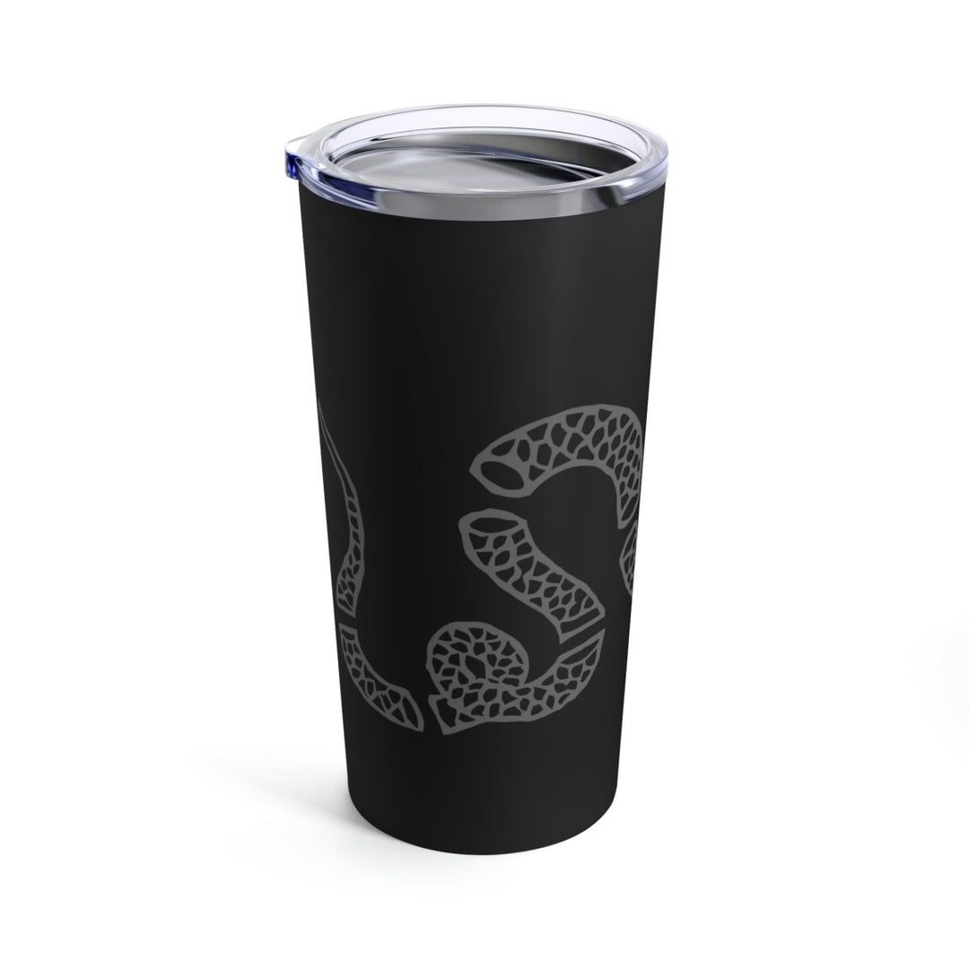 Join or Die Snake Tumbler 20oz (Black) - 1776 United