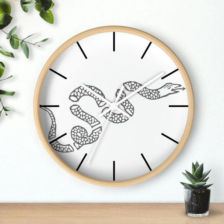 Join or Die Snake Wall clock - 1776 United