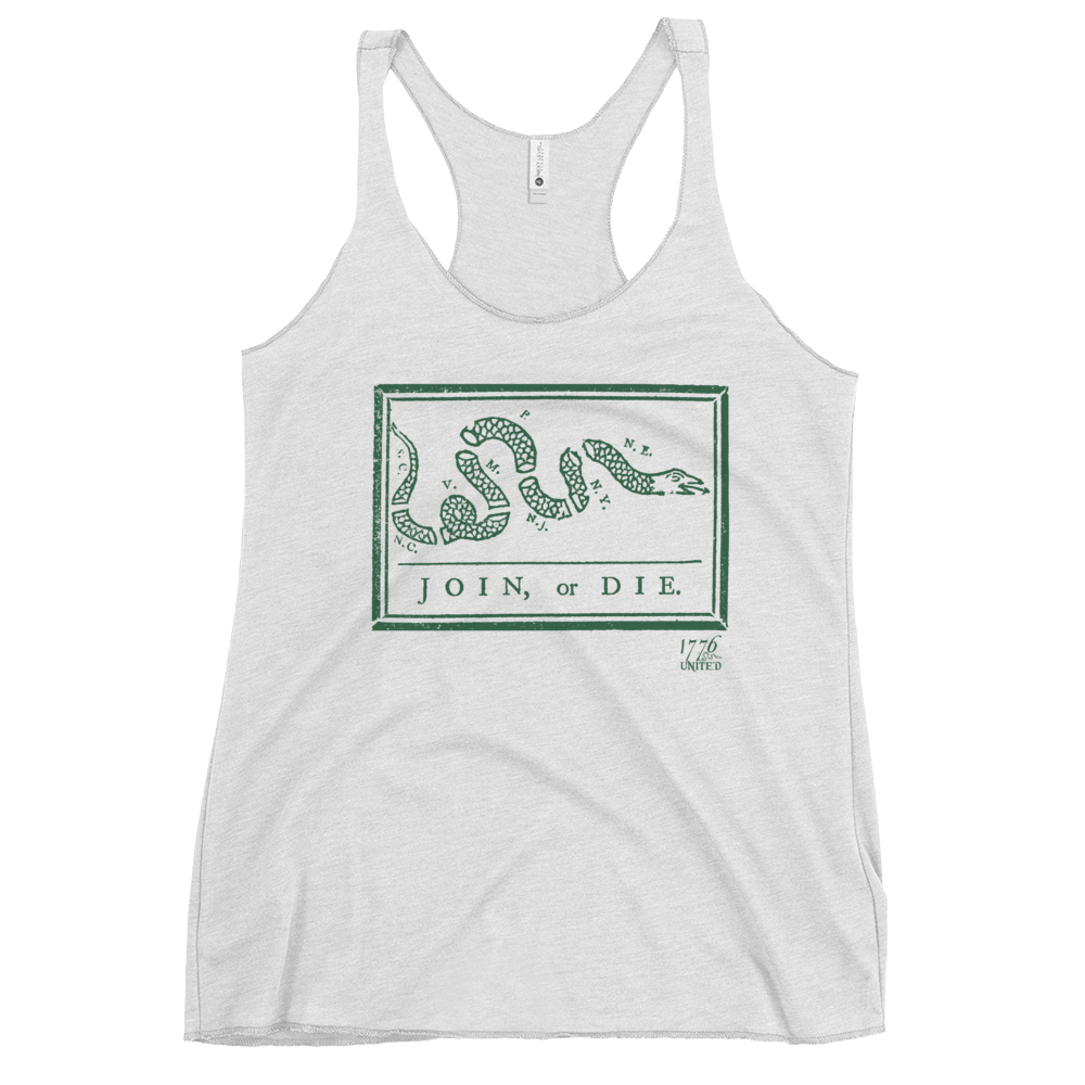 Join Or Die Tank - St Paddy's Edition Women's - 1776 United