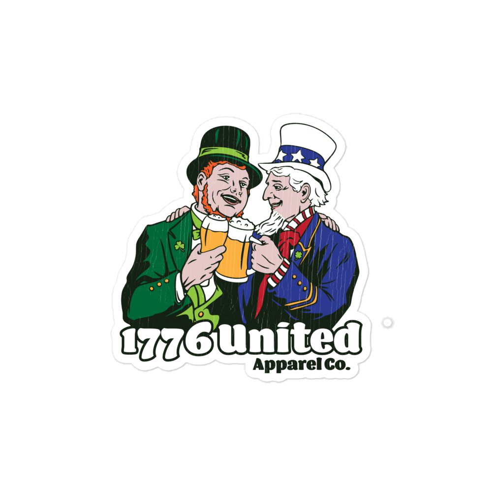 St. Paddy Uncle Sam Sticker