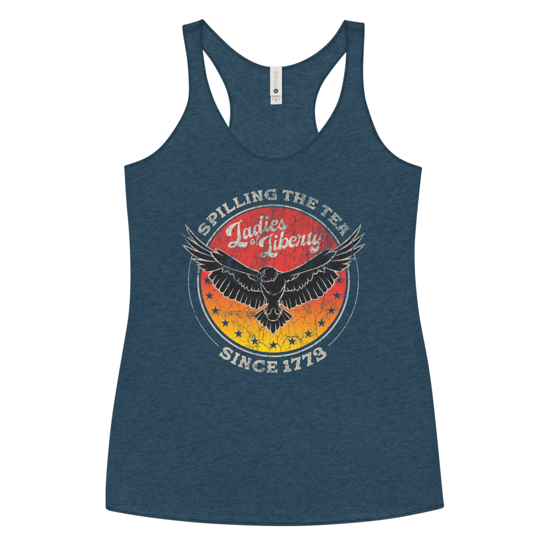 Ladies Rocking Liberty - Women's Racerback - 1776 United