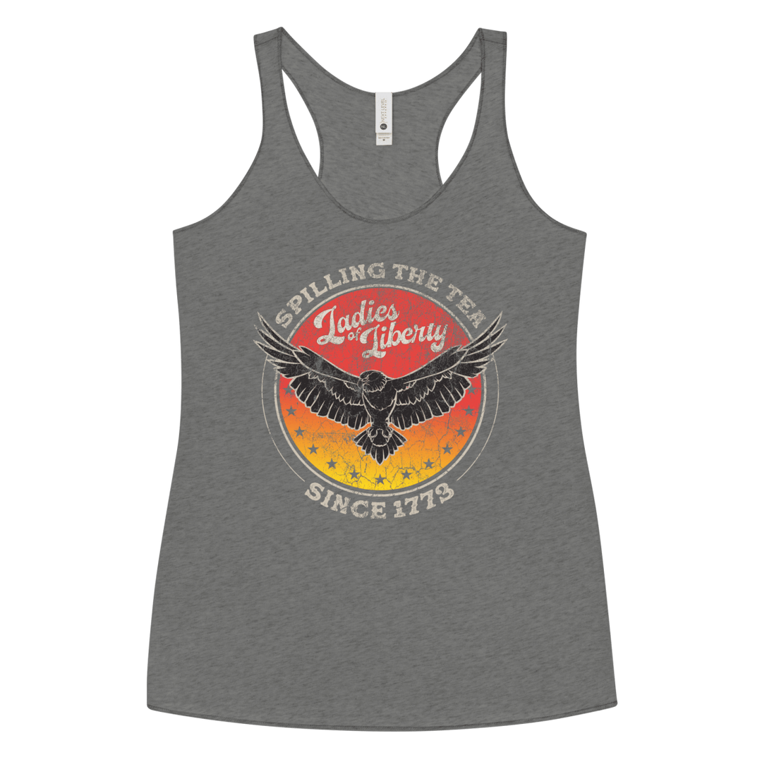 Ladies Rocking Liberty - Women's Racerback - 1776 United