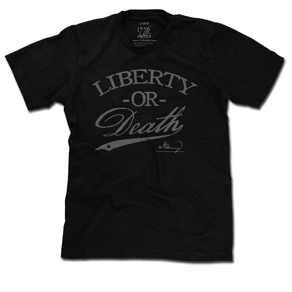 Liberty Or Death Shirt - Indigo