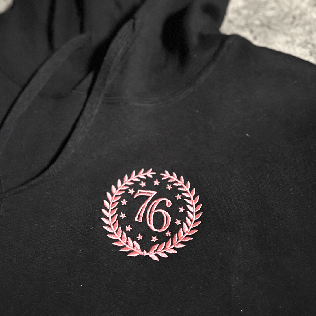 Pink Basic Crest Hoodie - Women's - 1776 United