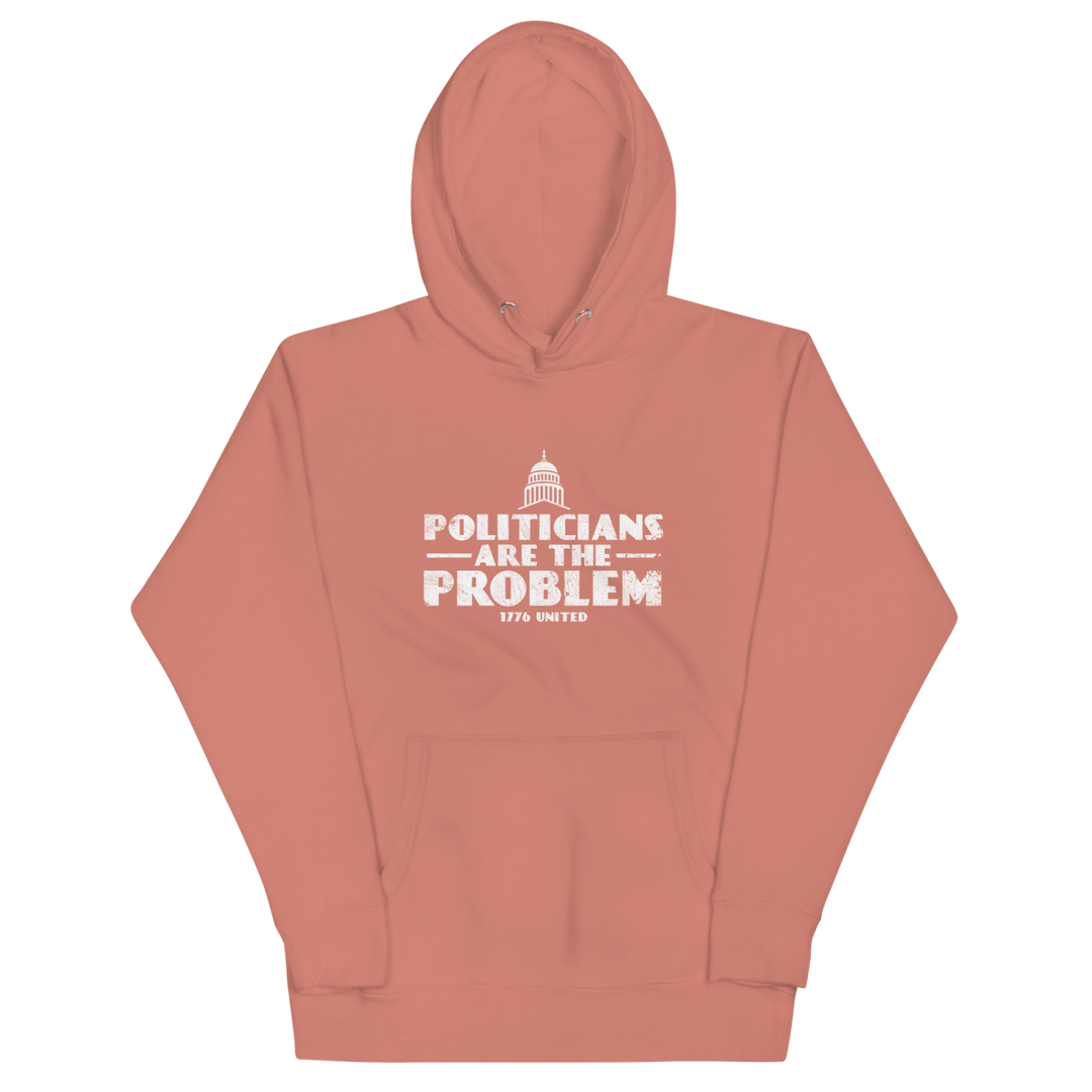 Politicians Are The Problem Hoodie - Women's - 1776 United