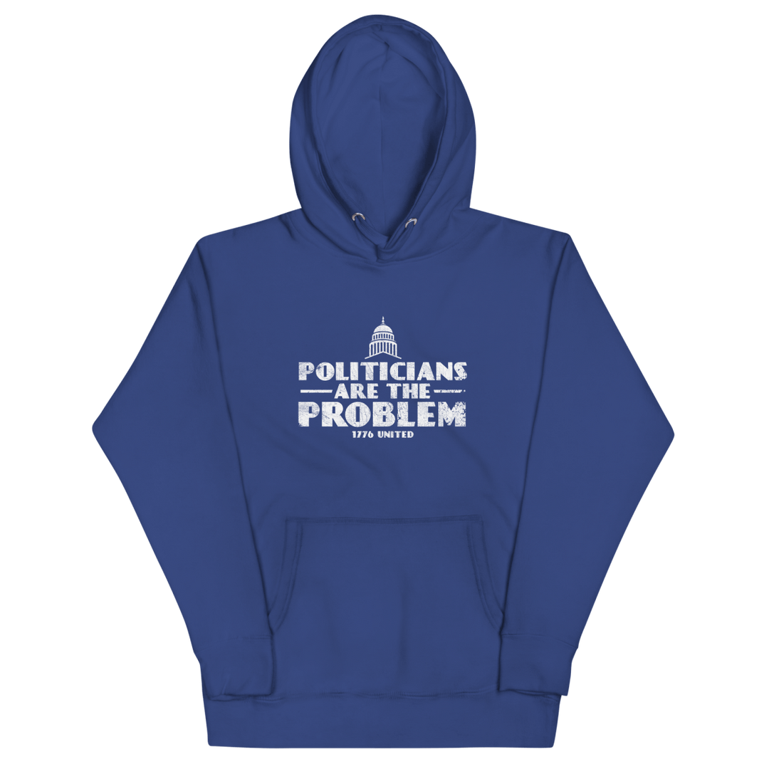 Politicians Are The Problem Hoodie - Women's - 1776 United