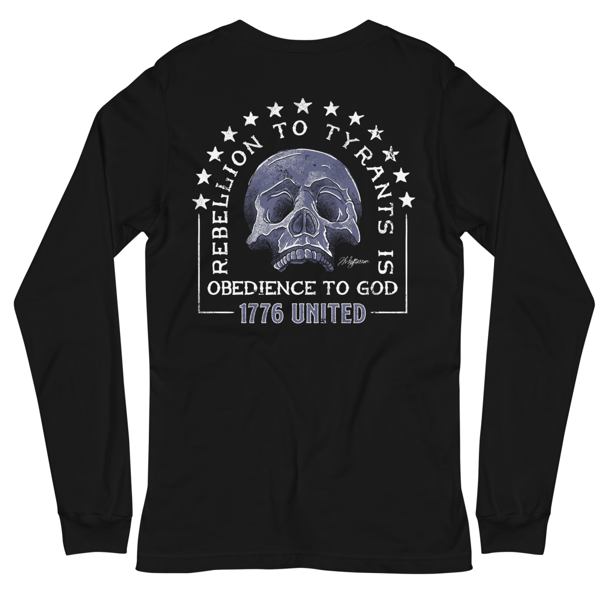 Rebellion To Tyrants Long Sleeve Tee – 1776 United