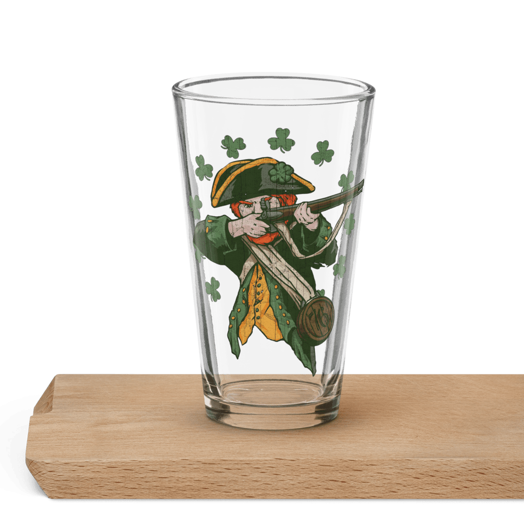 St. Paddy Militia Shaker pint glass - 1776 United