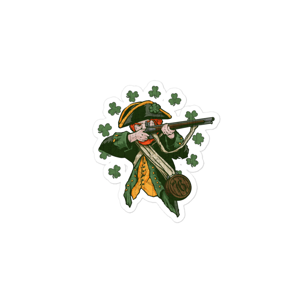 St. Paddy Militia Sticker - 1776 United