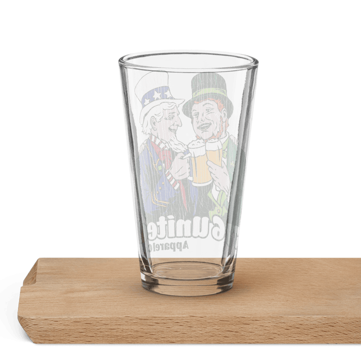 St. Paddy Uncle Sam Shaker pint glass - 1776 United