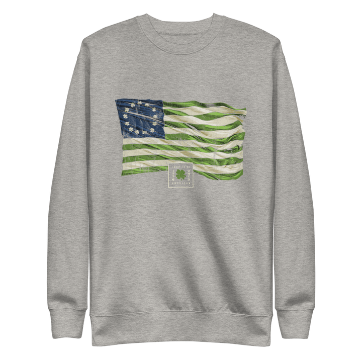 St. Paddy's Betsy Ross Flag Crew Neck Sweatshirt - Women's - 1776 United